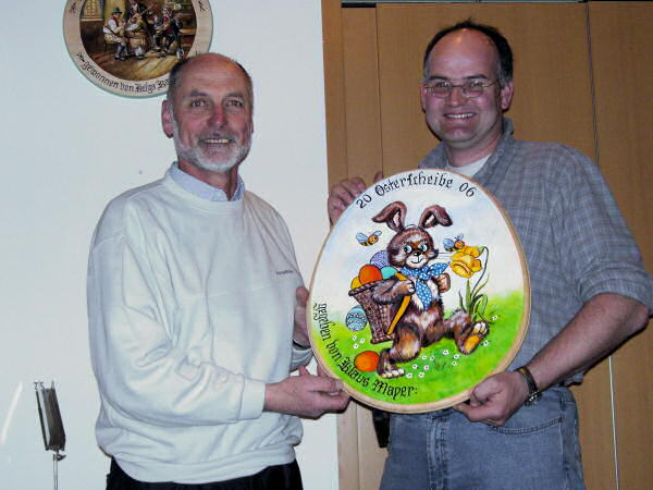 Osterscheibe 2006 Gewinner: Philipp Kaltner